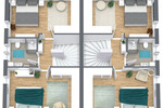 Stilvolle Neubau-Doppelhäuser in Toplage St. Mauritz! - Doppelhaushälfte Münster / Ost Ost | Angebot:26007014