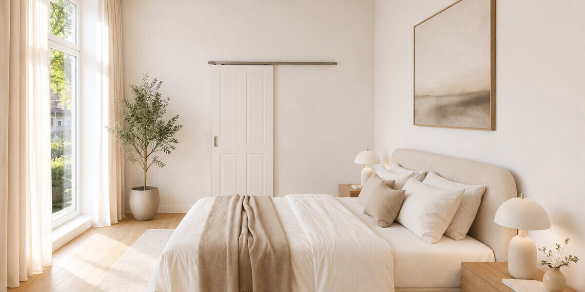 Schlafzimmer visualisiert