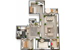 Modernisierte 3-Zimmer-Wohnung mit außergewöhnlichem Platzangebot - Etagenwohnung Münster / Roxel Roxel | Angebot:27008804