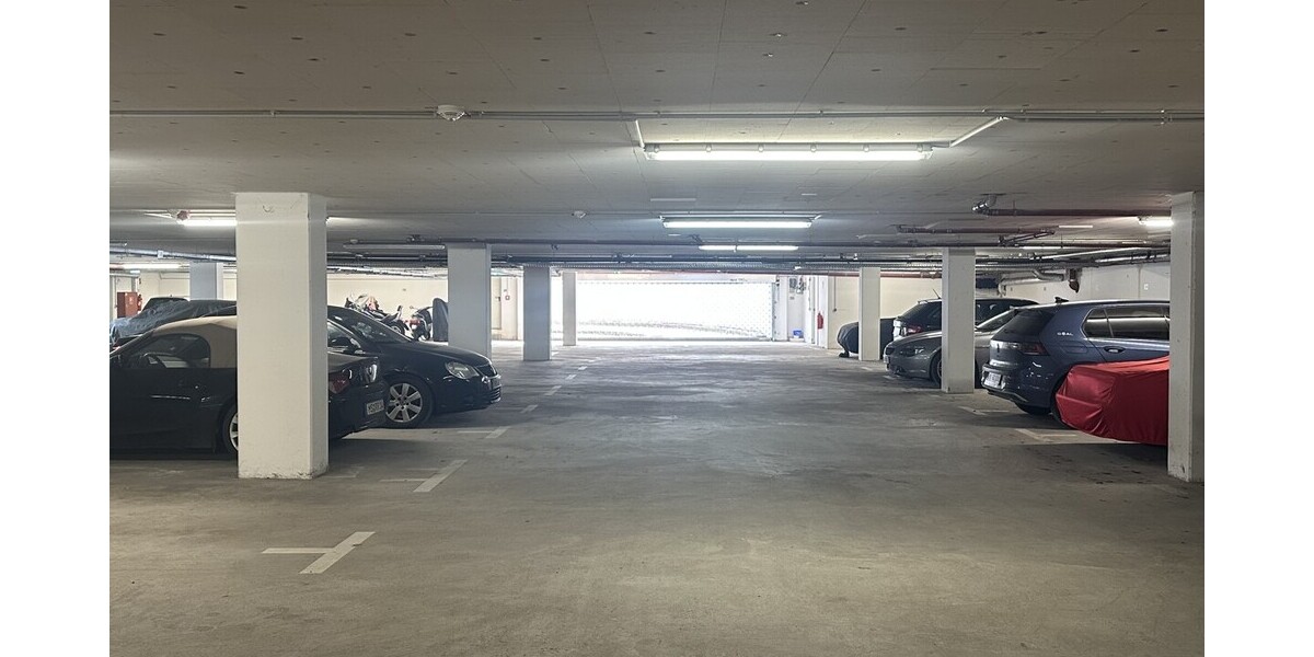Teil der Tiefgarage