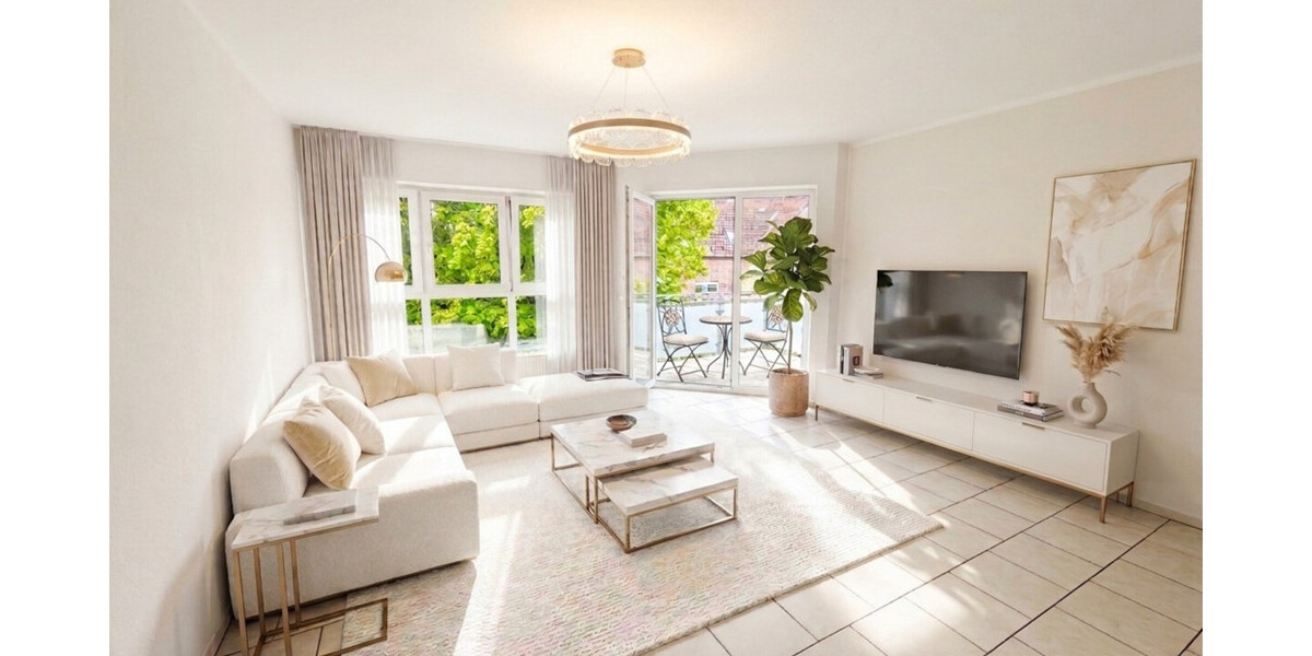 Wohnzimmer KI Einrichtung