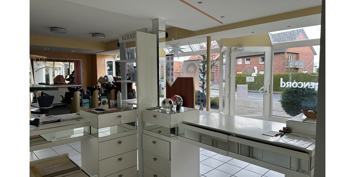 Empfangsbereich Friseur